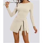 Bộ váy liền B12 dài tay